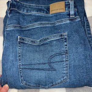 American Eagle Straight Leg Stretchy Jeans